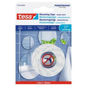 דבק דו צדדי עמיד במים 1.5 מטר TESA