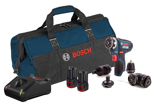 מברגה / מקדחה מודולרית 12V + שתי סוללות 2.0AH