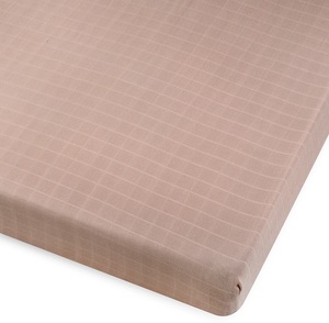 סדין ללול תינוק 100% כותנה במבוק - אדמה