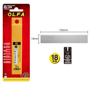 להבים למגרדת אולפא דגם:OLFA  BS-10B