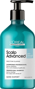 שמפו לוריאל סקאלפ אדוונסד לקשקשים 500 מ"ל LOREAL 