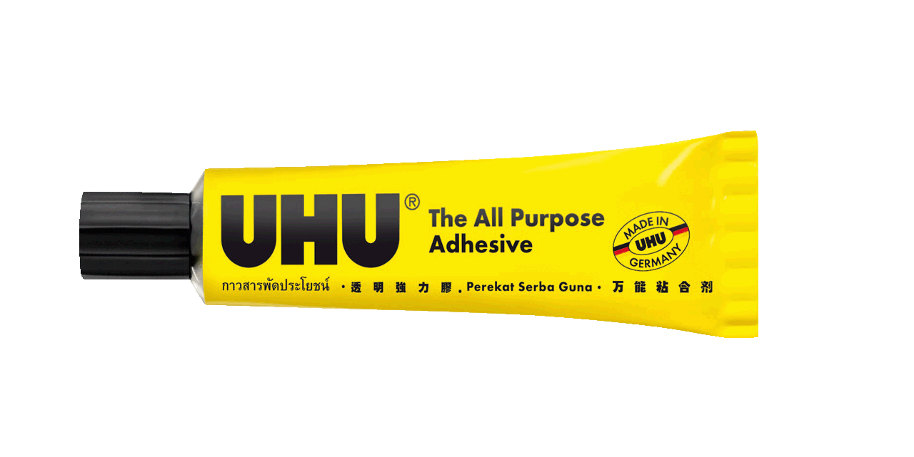 דבק רב שימושי בטיובה 125 מ"ל UHU ALL PURPOSE ADHENSIVE
