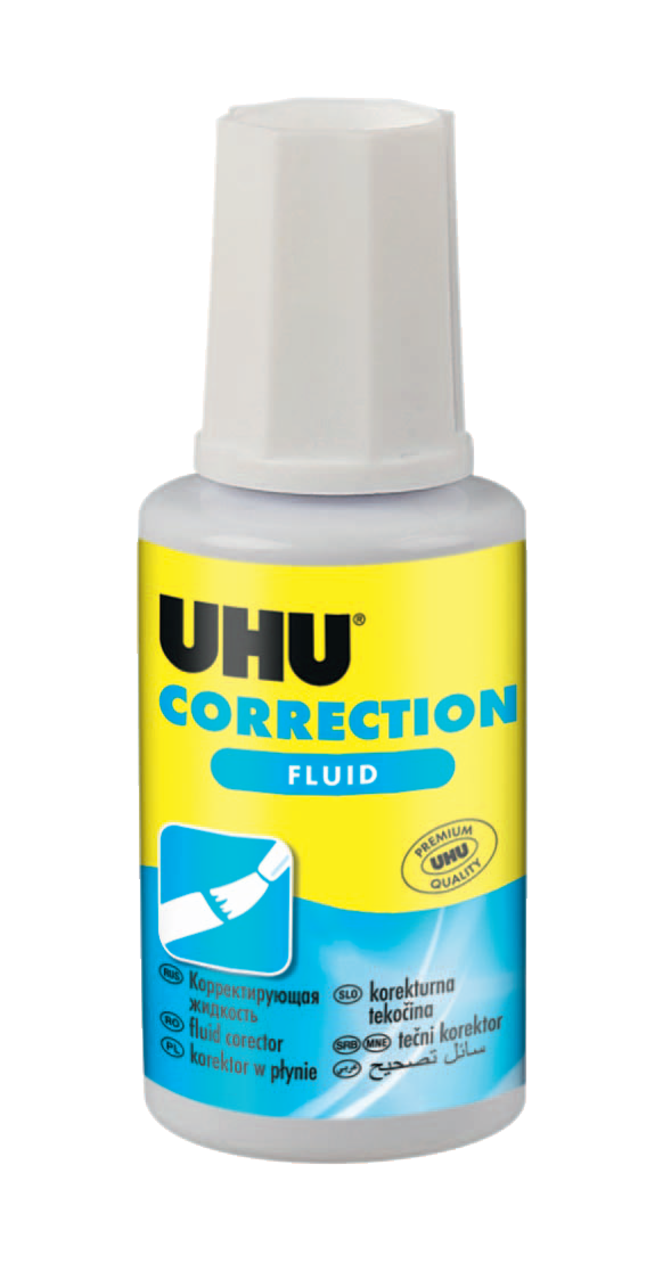 נוזלי מחיקה איכותי (טיפקס) UHU CORRECTION fluid
