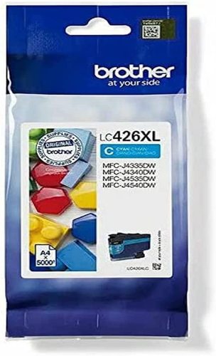 ראש דיו מקורי כחול BROTHER  LC426XLC