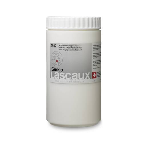 ג'סו אקרילי סופגני למחצה  1 ליטר | LASCAUX Semi Absorbent Primer
