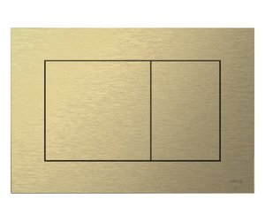 לחצן דק מרובע TECEnow 9240401F15S זהב מוברש PVD TECE טסה חמת