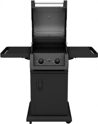 גריל גלקסי 2 מבערים מגורגר עם מדפים מתקפלים Coleman