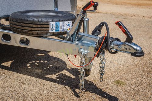 נגרר פתוח עם בלמים 2.52X1.45 למשקל 750 ק
