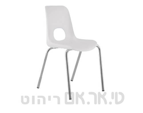 כסא תלמיד טדי לבן