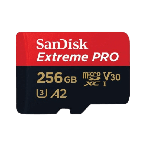 כרטיס זיכרון SanDisk Extreme PRO microSDXC UHS-I 256GB