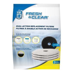 קט איט פילטר למזרקת מים 3 יחידות Catit Design Fresh & Clear Filters