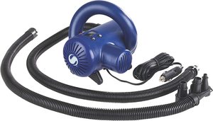 משאבה חשמלית לניפוח סאפ מתנפח SEVYLOR 12V וסירות גומי מתנפחות 