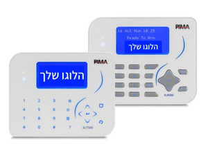 שרות לוגו ללוח מקשים 500 KLR/KLT PIMA