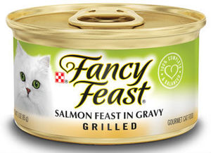 פנסי פיסט גריל סלמון 85 גרם Fancy Feast Grilled Salmon