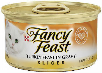 פנסי פיסט נתחי הודו 85 גרם Fancy Feast Sliced Turkey