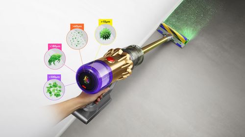 ‏שואב אבק עומד Dyson V12 Detect Slim Absolute דייסון - יבואן רשמי 
