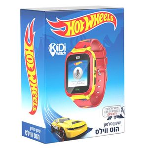 קידיווטש - שעון טלפון חכם דגם הוט ווילס - Kidiwatch Hot Wheels