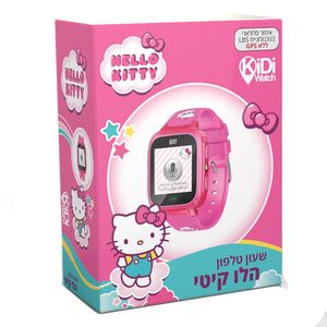 קידיווטש - שעון טלפון חכם דגם הלו קיטי - Kidiwatch Hello Kitty