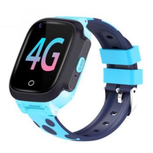 קידיווטש - שעון טלפון GPS חכם לילדים בצבע כחול - Kidiwatch Kidimax 4G
