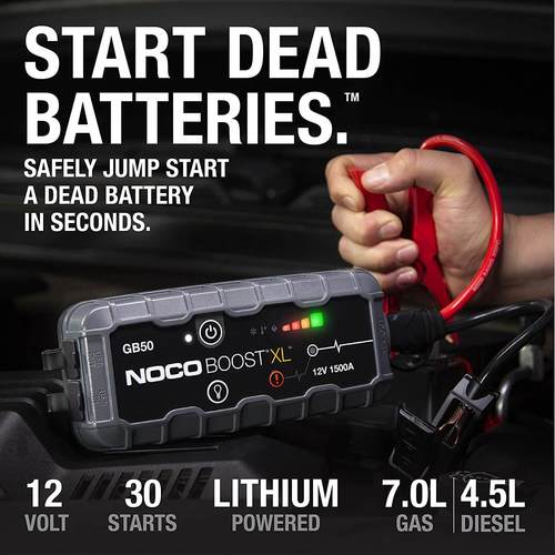 ‏בוסטר התנעה 1500A NOCO GB50