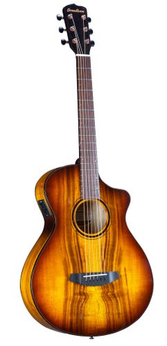 Breedlove Pursuit Exotic S Concertina Tiger's Eye CE
