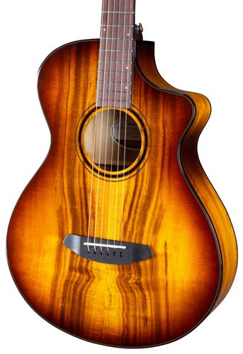 זוית נוספת Breedlove Pursuit Exotic S Concertina Tiger's Eye CE