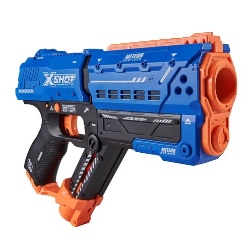 רובה מטאור לילדים CHAOS כולל 12 כדורי גומי למשחקי מלחמה עם חברים בחצר