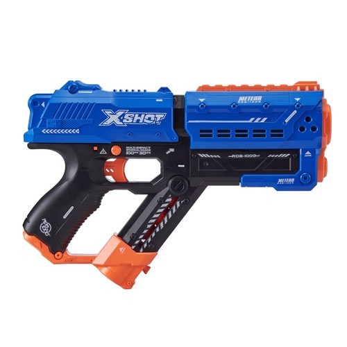 רובה מטאור לילדים CHAOS כולל 12 כדורי גומי למשחקי מלחמה עם חברים בחצר