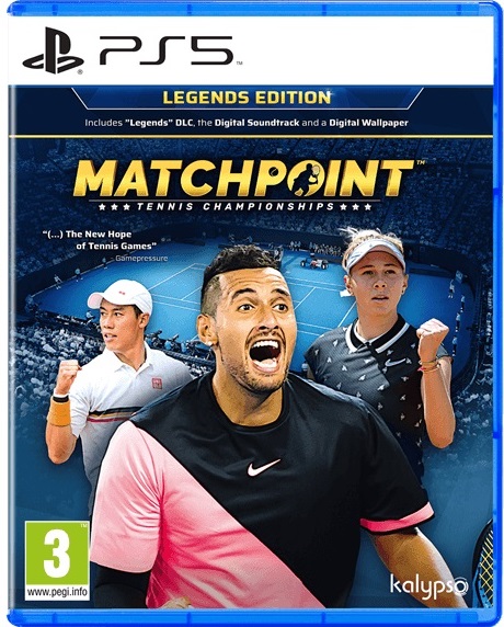 PS5 MATCHPOINT TENNIS CHAMPIONSHIPS: LEGENDS EDITION