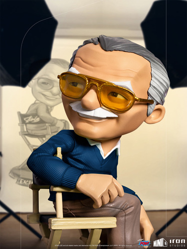 STAN LEE BLUE  POW!  MINIC