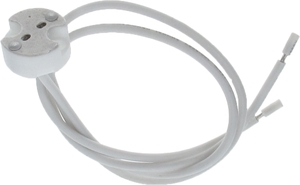 בית מנורה GY6.35 12V VDE APPROVED עם 25סמ סיליקון ACTEC