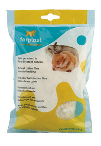 פרפלסט צמר גפן לאוגר Ferplast Cotton Fibre