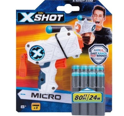 אקדח קטן לילדים כולל 8 חיצי ספוג למשחקי מלחמה עם חברים בחצר