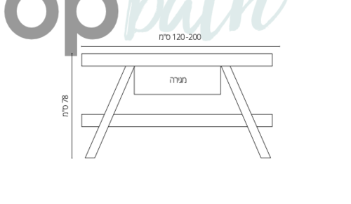 ארון אמבטיה ג׳וי מונח מעוצב, 120 ס״מ 
