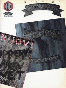 ספר תווים לתופים Best of Bon Jovi