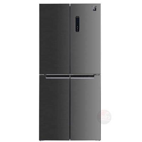 מקרר 4 דלתות 470 ליטר Sharp SJ-8430SLID נירו' מושחרת שארפ