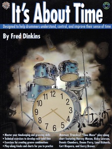ספר תווים לתופים It's About Time by Fred Dinkins