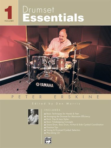 ספר תווים לתופים Drumset Essentials, Volume 1