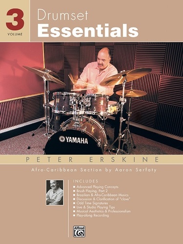 ספר תווים לתופים Drumset Essentials, Volume 3