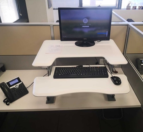 עמדת מחשב עמידה/ישיבה מתכווננת ארגונומית Casiii UP32