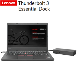 תחנת עגינה Lenovo Thunderbolt 3 Essential Dock