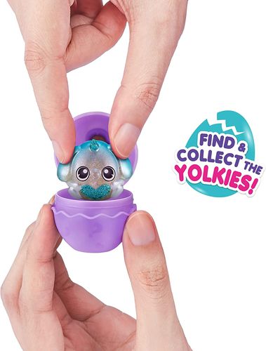 חגיגת ריינבוקורן הכוללת ביצה גדולה עם בובה פרוותית בהפתעה ויותר מ-20 הפתעות ו-5 מיני ביצים - זהב