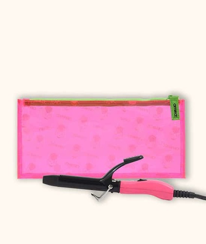 מסלסל שיער מיני 19 מ”מ ורוד מסטיק 