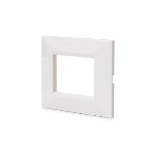 מסגרת לבן 3 מודול ניסקו סוויץ לבן