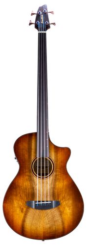 Breedlove Pursuit Exotic S Concerto Amber Fretless Bass CE