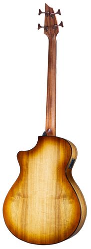 זוית נוספת Breedlove Pursuit Exotic S Concerto Amber Fretless Bass CE