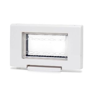 מסגרת 4 מוגן מים לבן ניסקו סוויץ IP55