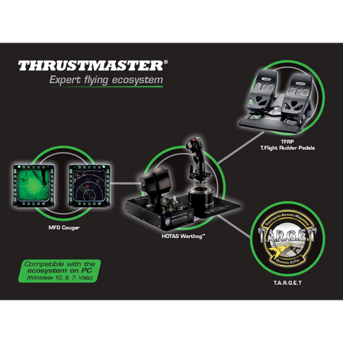 ג'ויסטיק ThrustMaster Hotas Warthog - יבואן רשמי 
