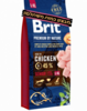 בריט 15 ק"ג סניור גזע גדול וענקBrit Premium By Nature Senior L&XL