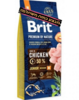 בריט 15 ק"ג ג'וניור גור גזע בינוניBrit Premium By Nature Junior M